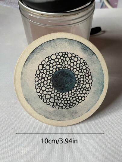 6pcs Summer Fruit Art Coaster Set