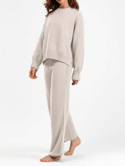 Cozy Knit Loungewear Set