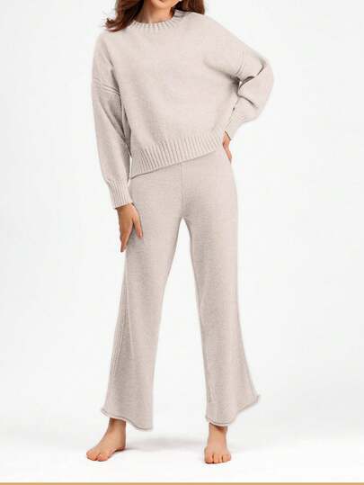 Cozy Knit Loungewear Set