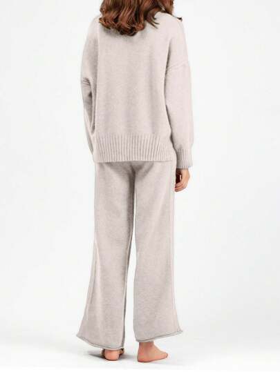 Cozy Knit Loungewear Set
