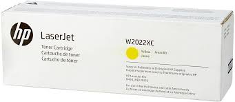 Cartucho de tóner HP LaserJet W2022XC 414A amarillo