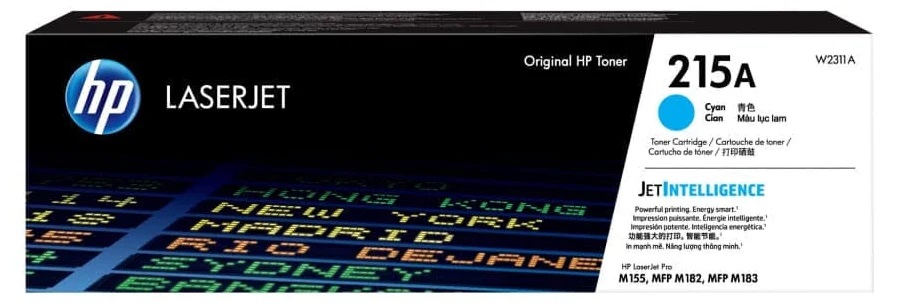 Cartucho de Tóner HP 215A Cian laser