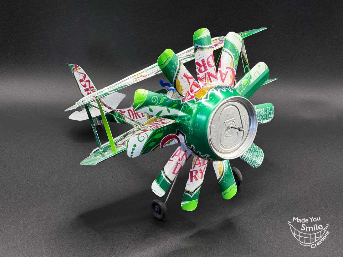 Canada Dry Ginger Ale Pop Can Plane
