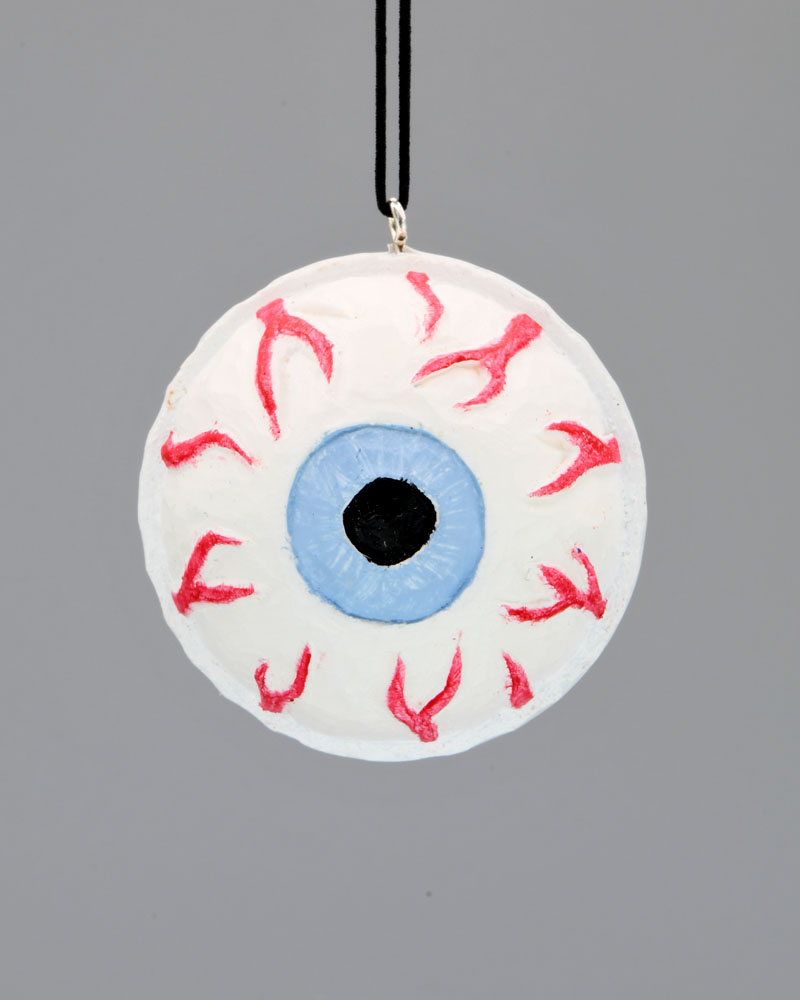 Eyeball Carved Golf Ball Art