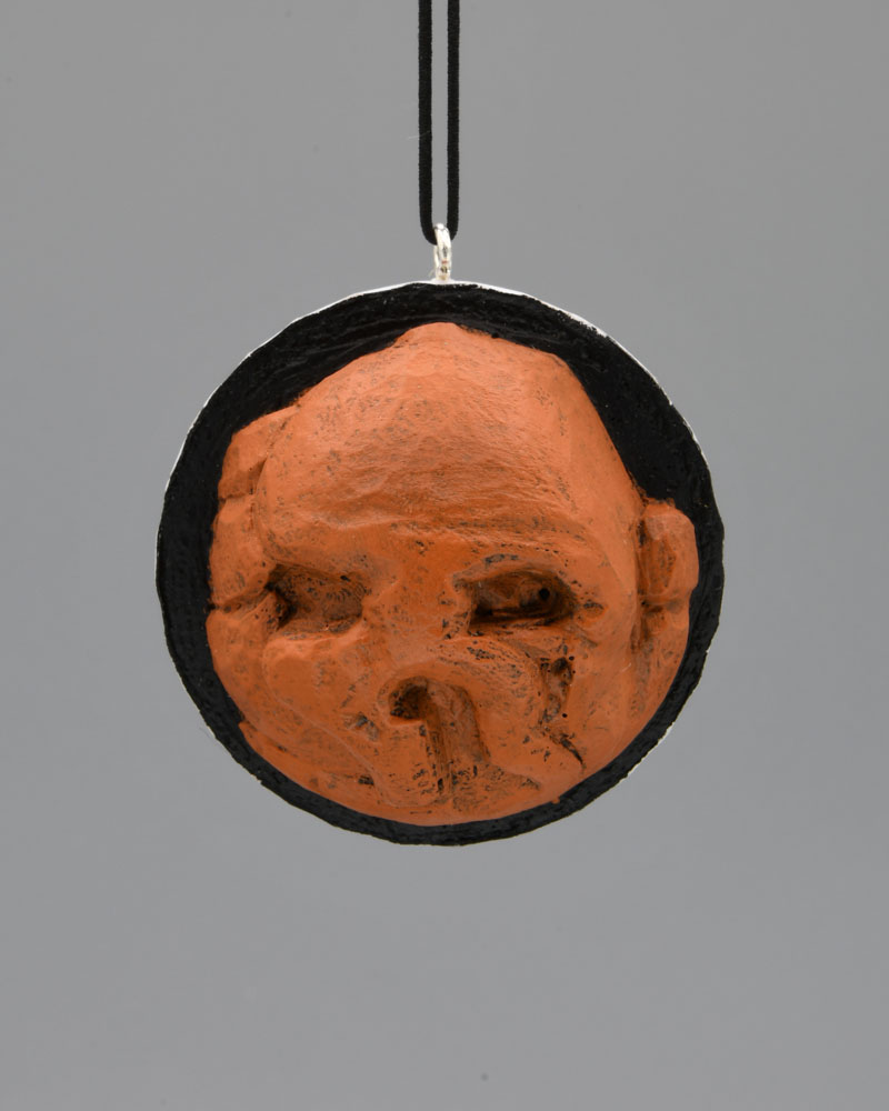 Skull Rock Carved Golf Ball Art