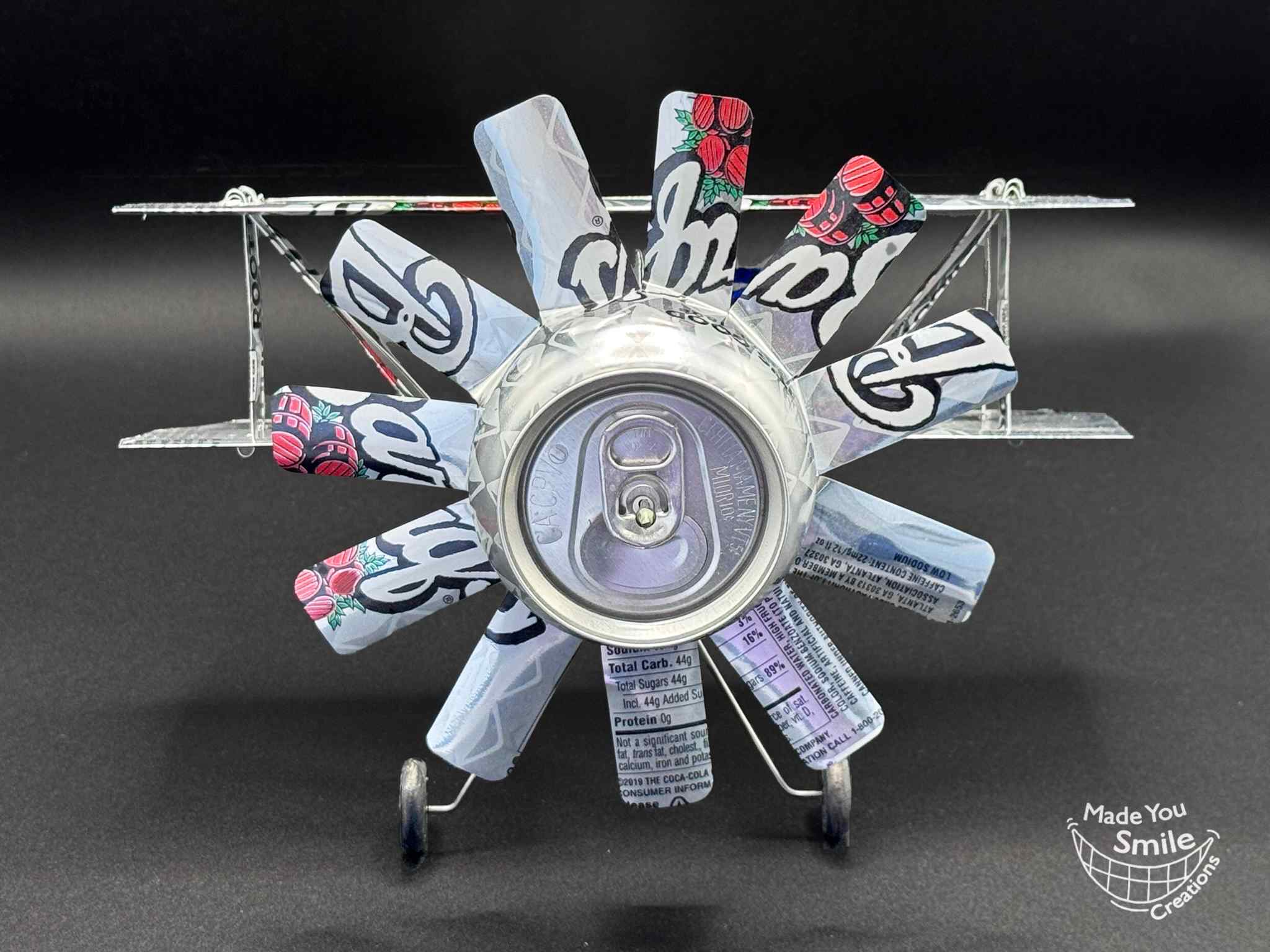 Barq's Root Beer Pop Can Plane