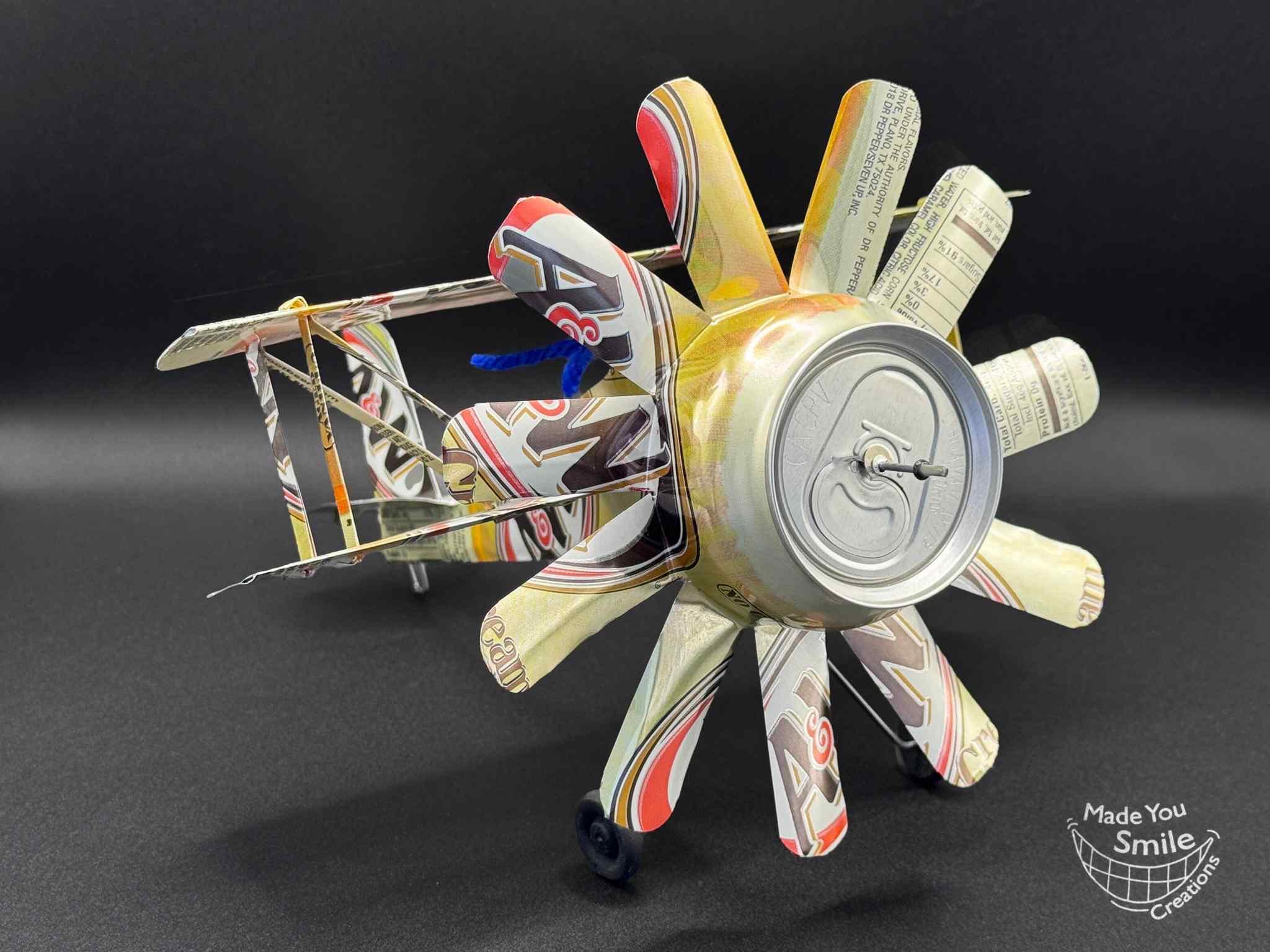 A&W Cream Soda Pop Can Plane