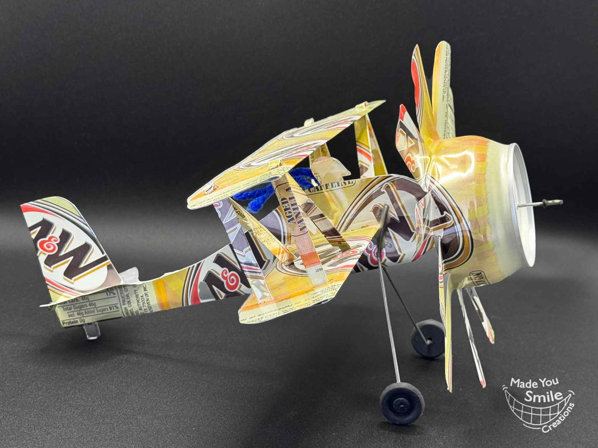 A&W Cream Soda Pop Can Plane