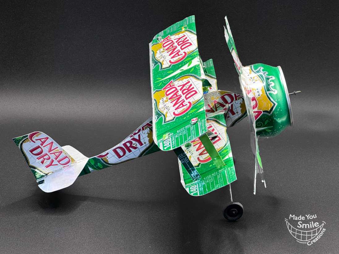 Canada Dry Ginger Ale Pop Can Plane