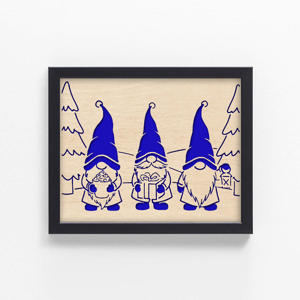 Gnome Wood Art