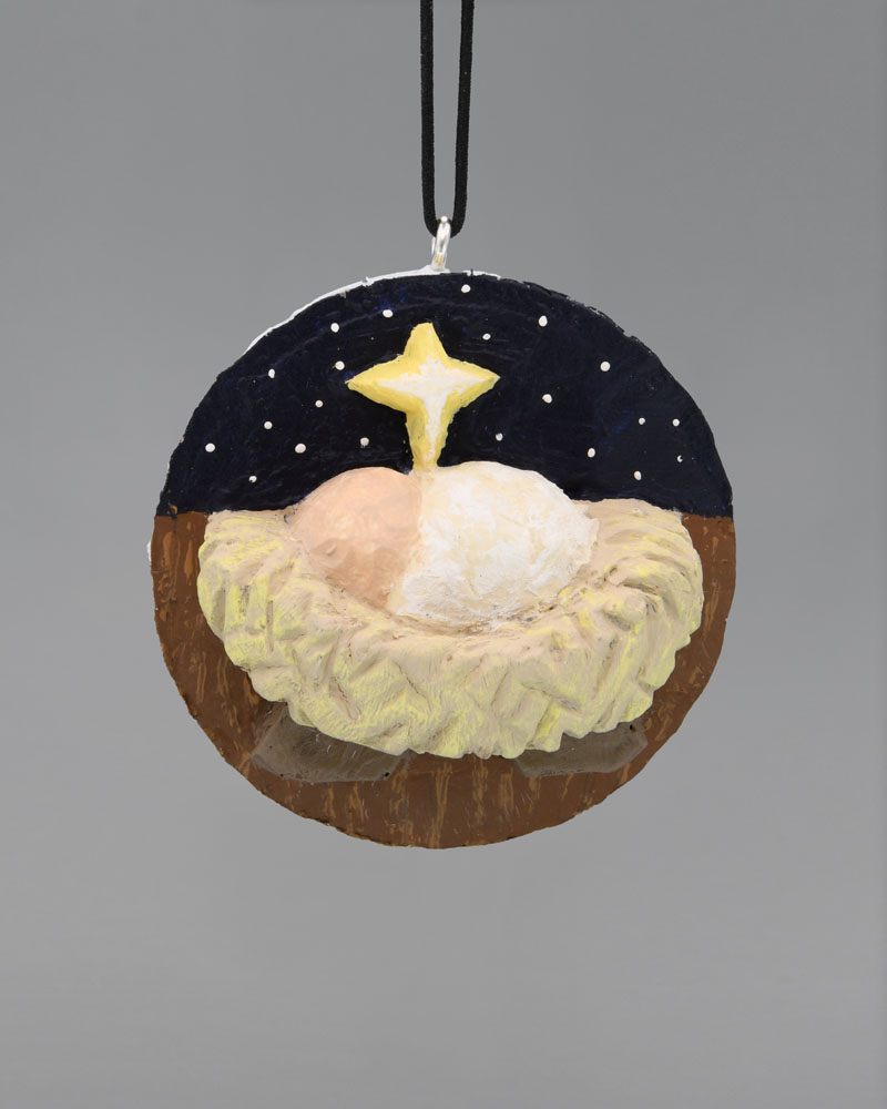 Nativity Carved Golf Ball Set & Treat Gift Box