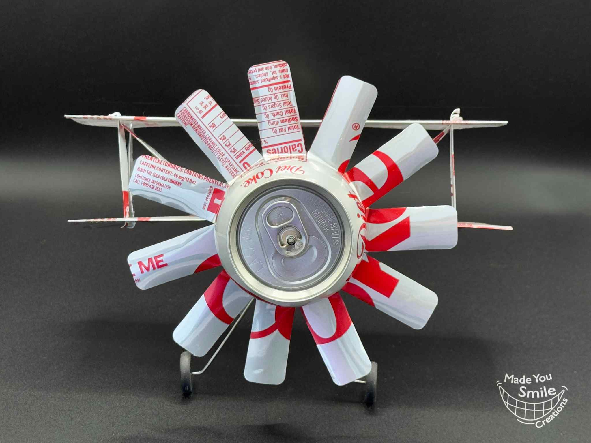 Diet Coke Pop Can Plane