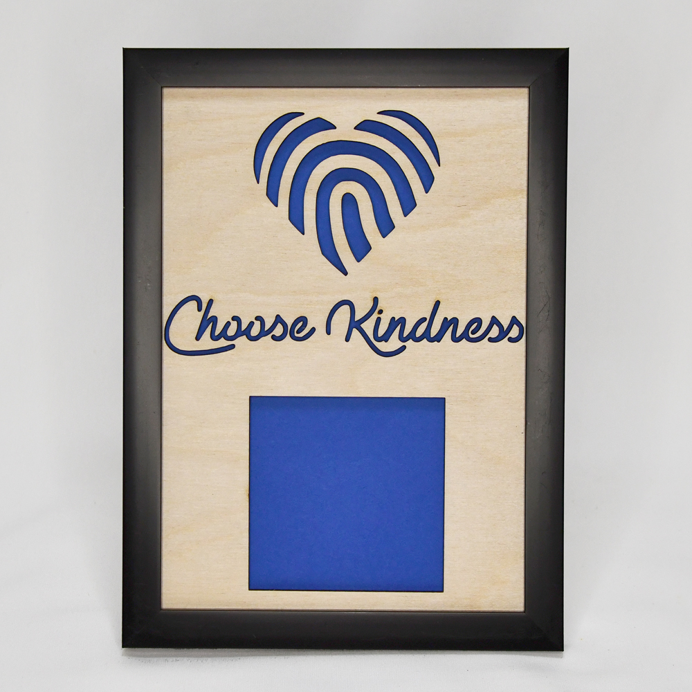 Choose Kindness Wood Art Photo Mat