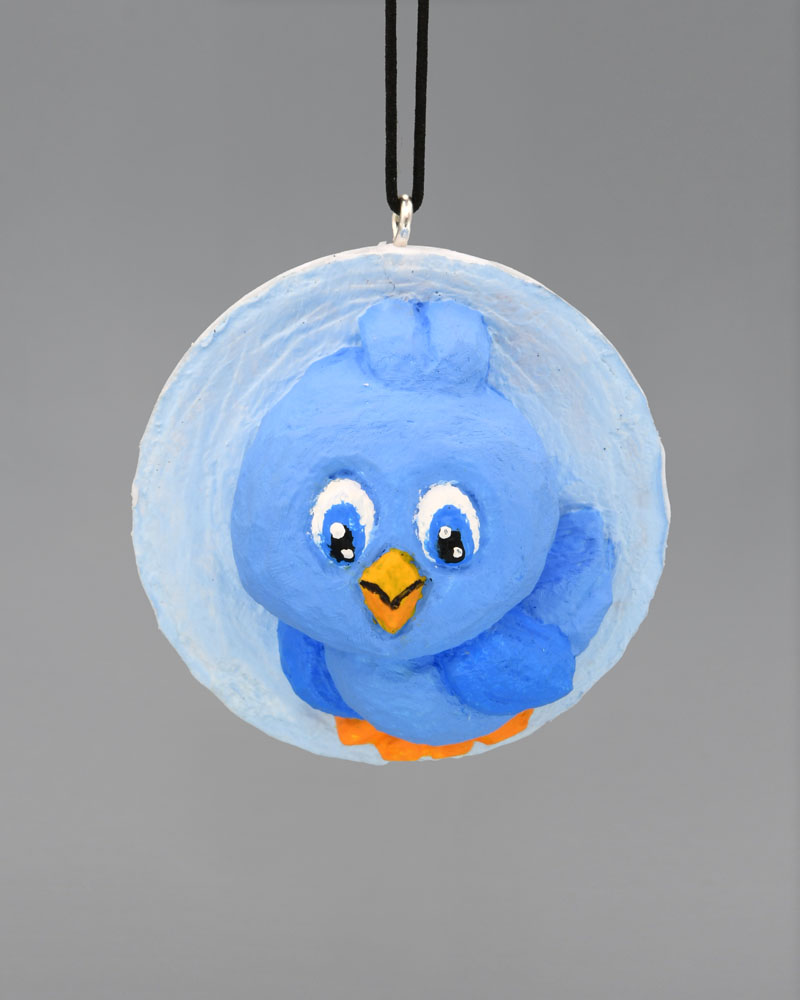 Birdie Carved Golf Ball Art