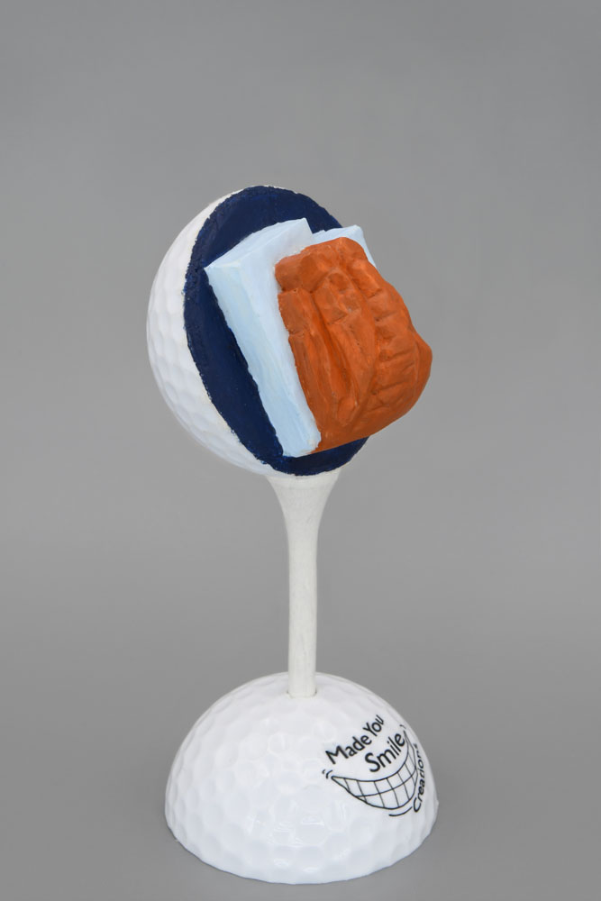 Angel’s Landing - Zion National Park Carved Golf Ball Art