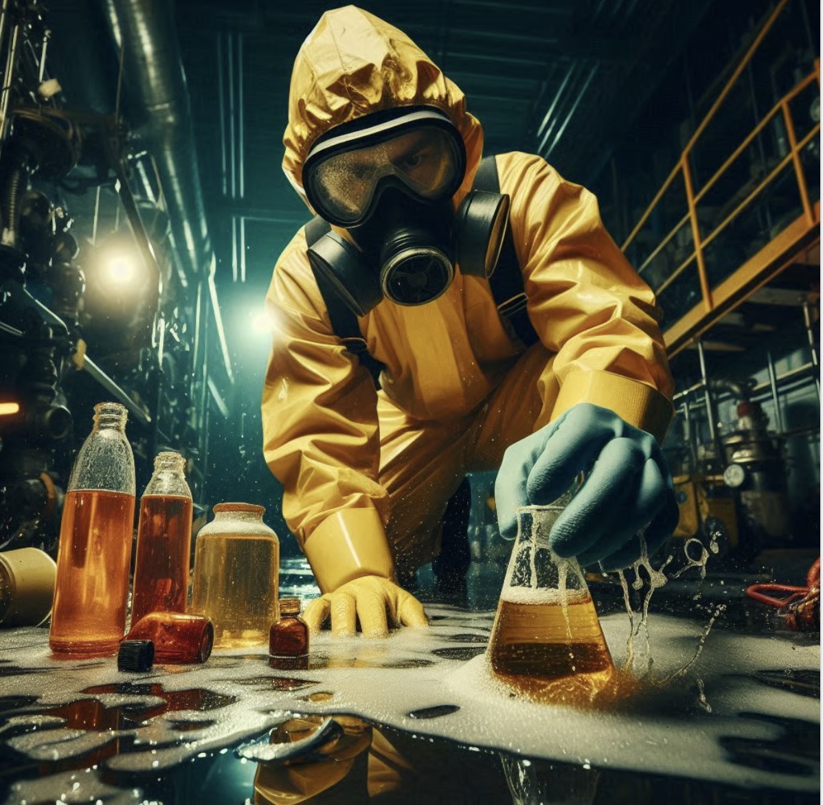 Chemical Spills, Safety Precautions & Response Action