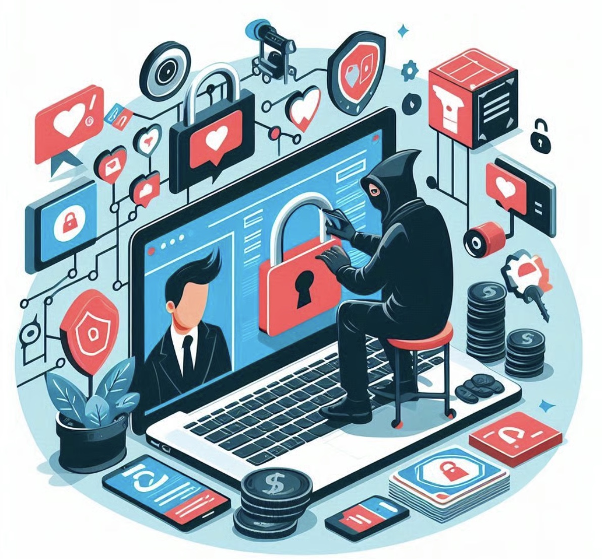 Media Analysis and Online Security Threats
