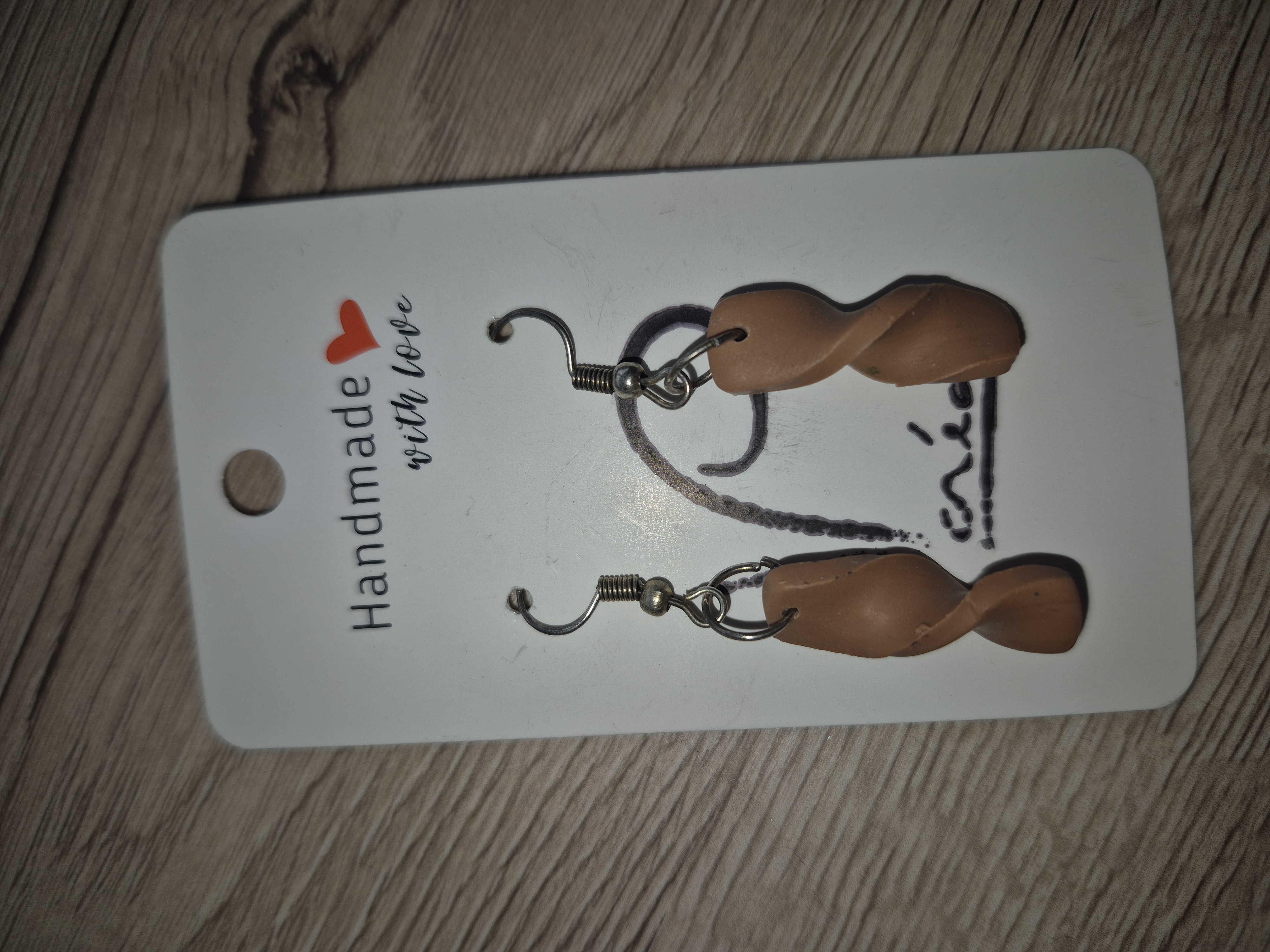 Boucles d'oreilles artisanales