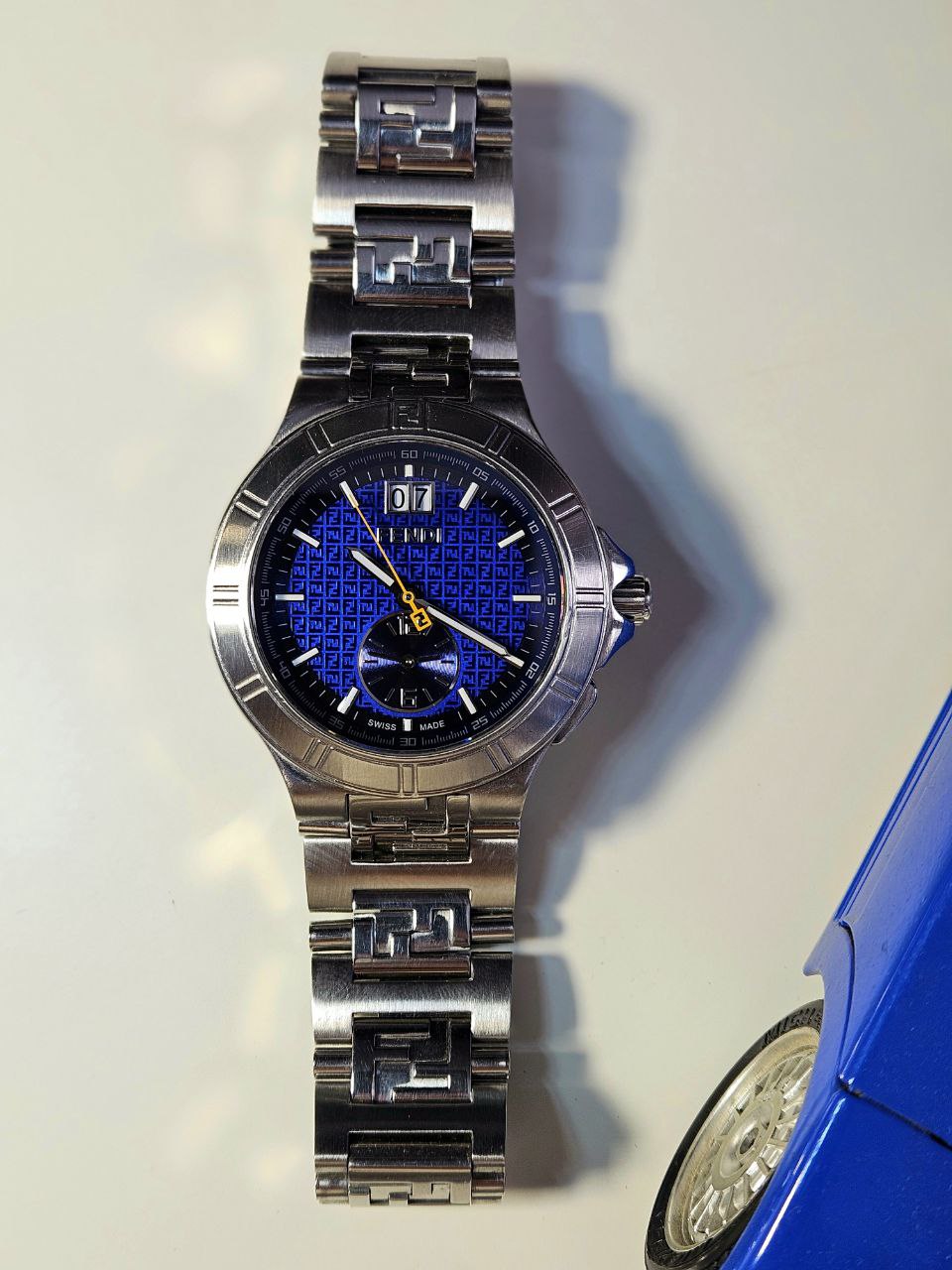 Fendi High Speed Dual Time Blue (F478130)