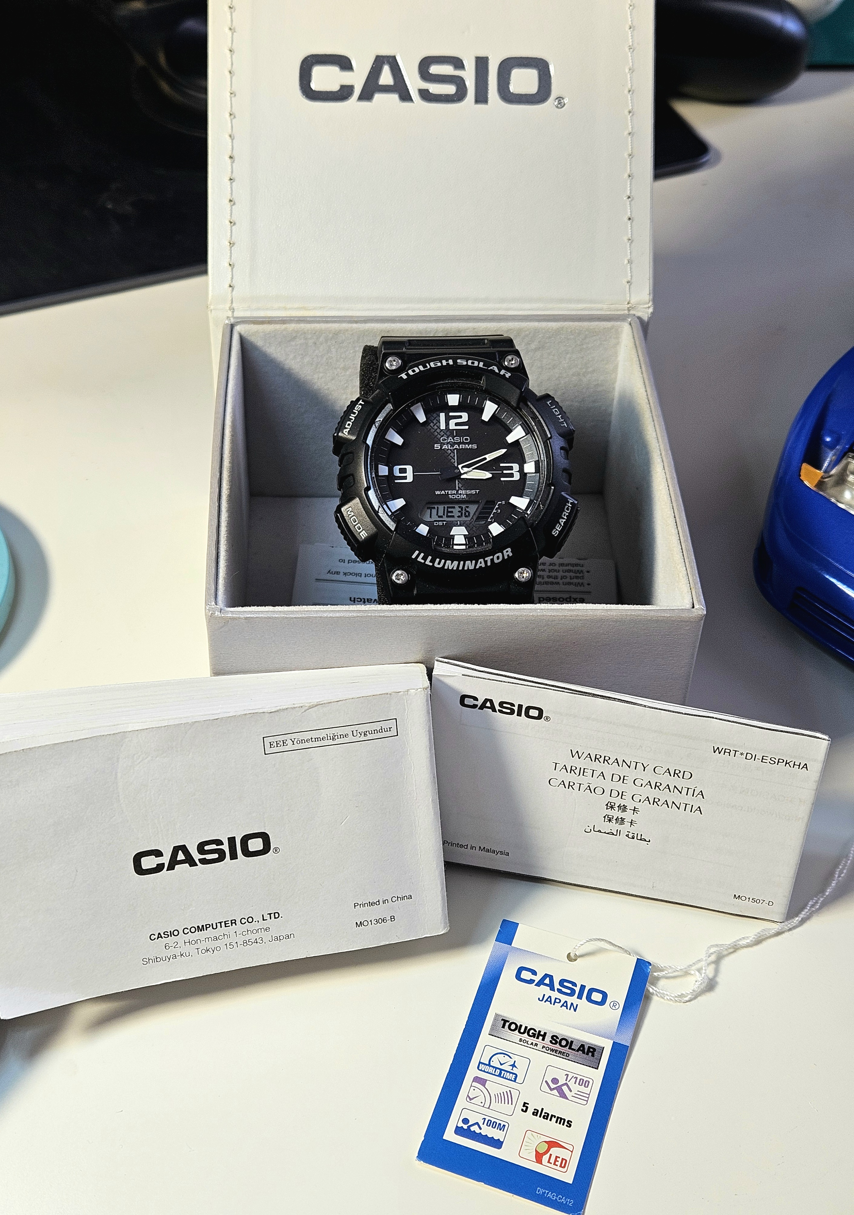 Casio Men's Tough Solar Sport Combination