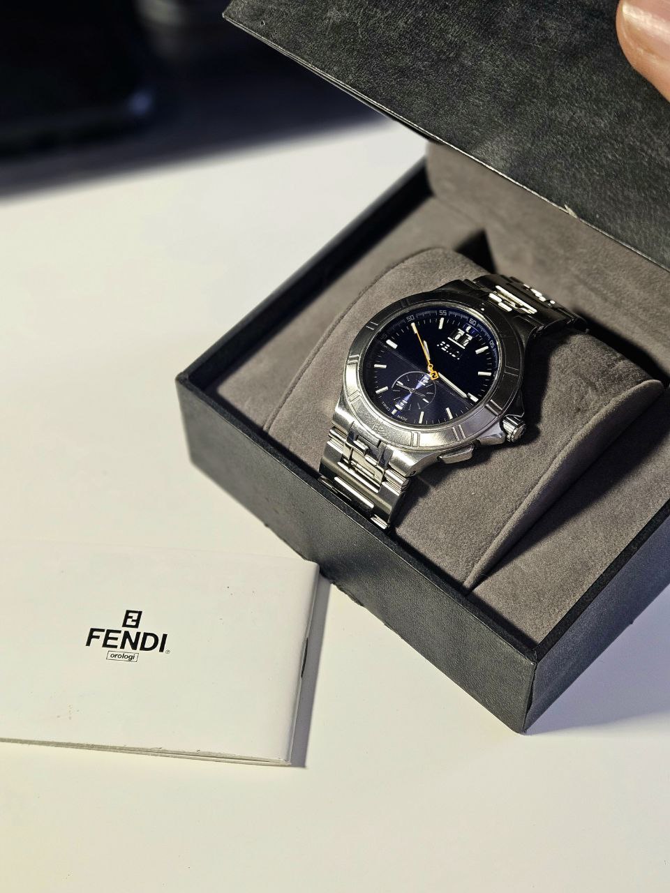 Fendi High Speed Dual Time Blue (F478130)