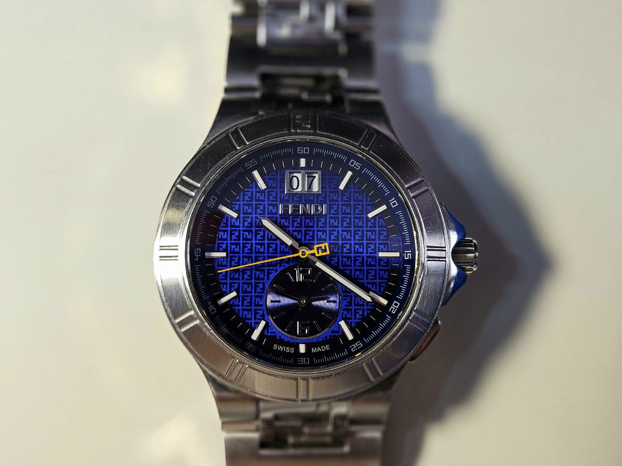 Fendi High Speed Dual Time Blue (F478130)