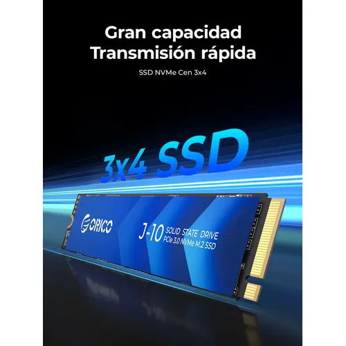 Unidad SSD ORICO J-10 NVMe 256GB