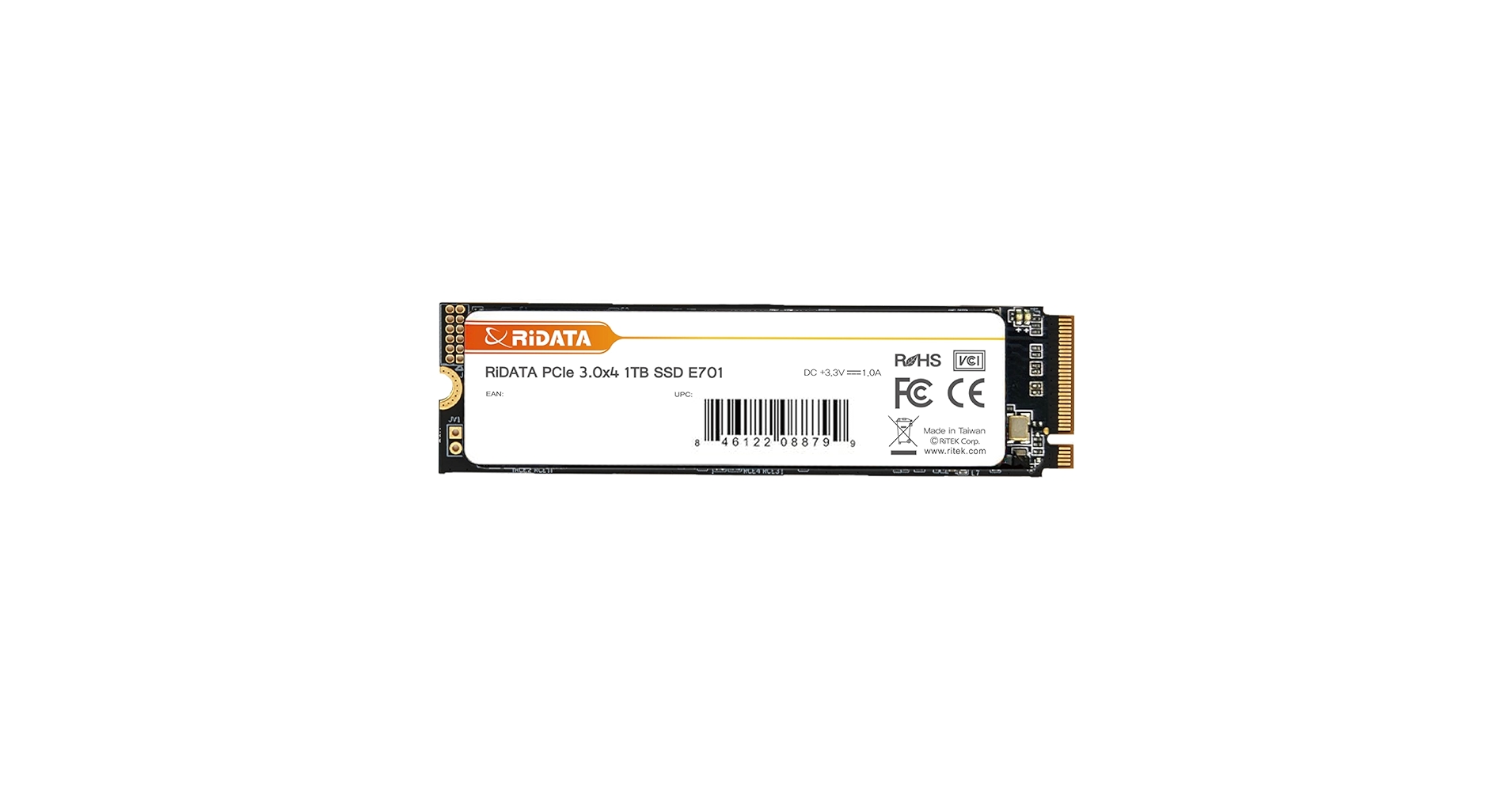 Unidad SSD RIDATA 512GB PCIe 3.0