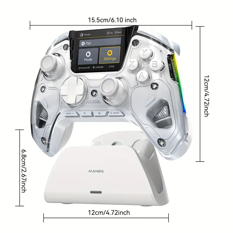 Control Gamer MANBA Inalámbrico