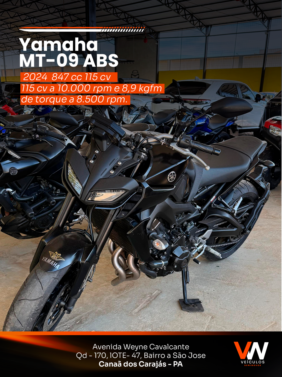 Yamaha MT-09 ABS