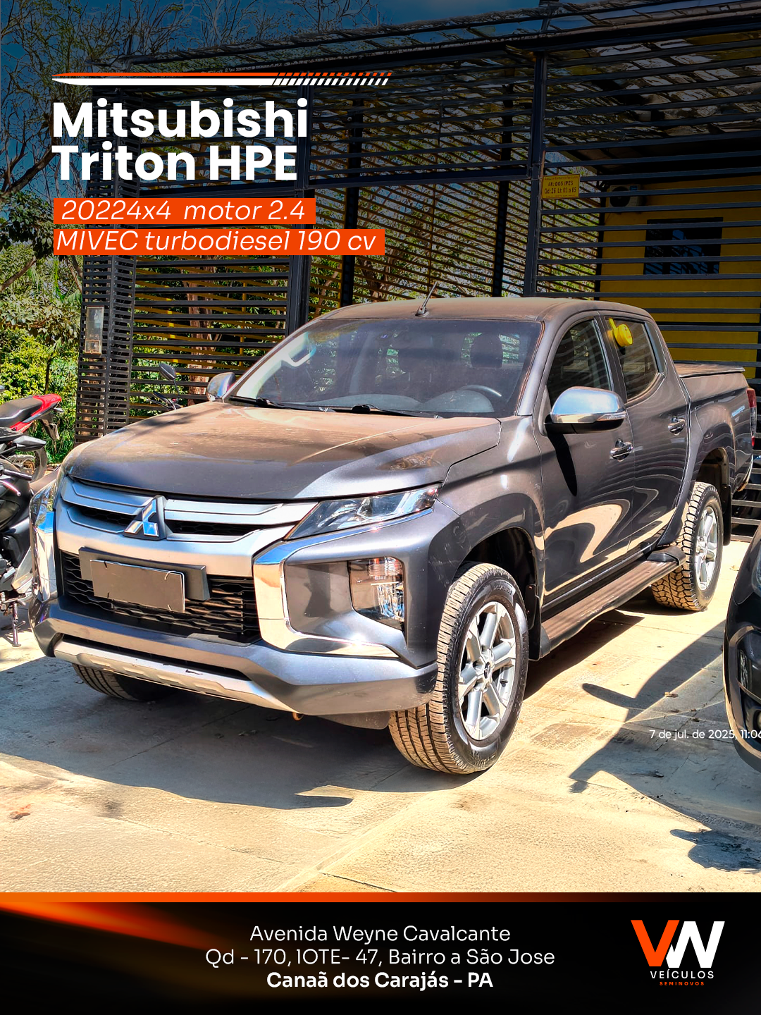 Mitsubishi Triton HPE