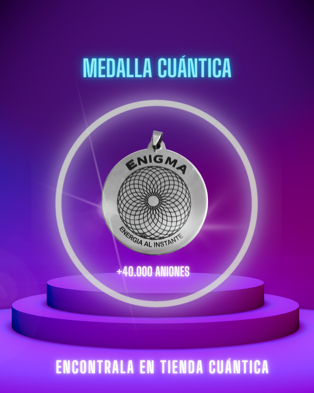 Medalla Cuántica Enigma