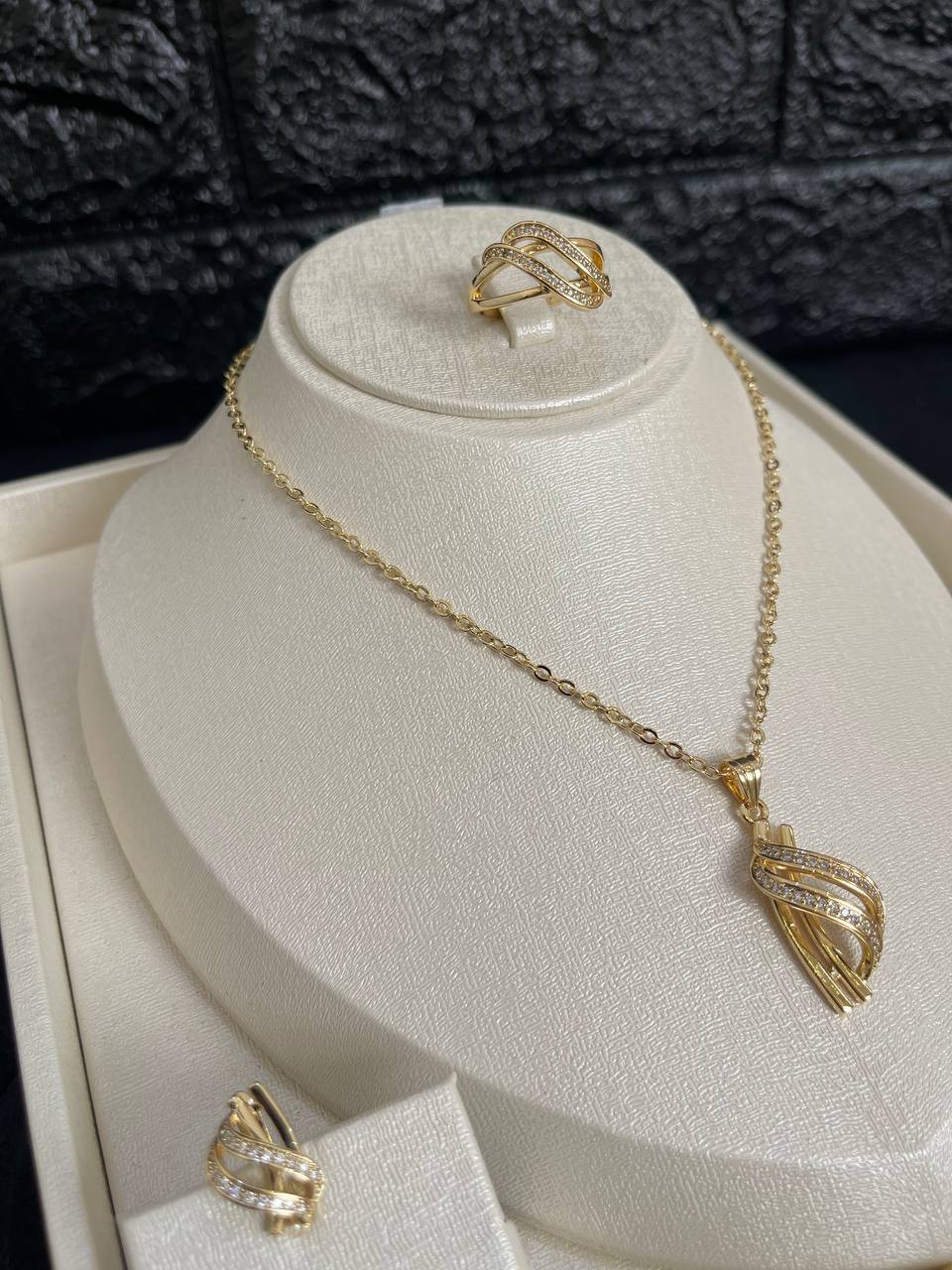 Parure Dayana Plaqué Or