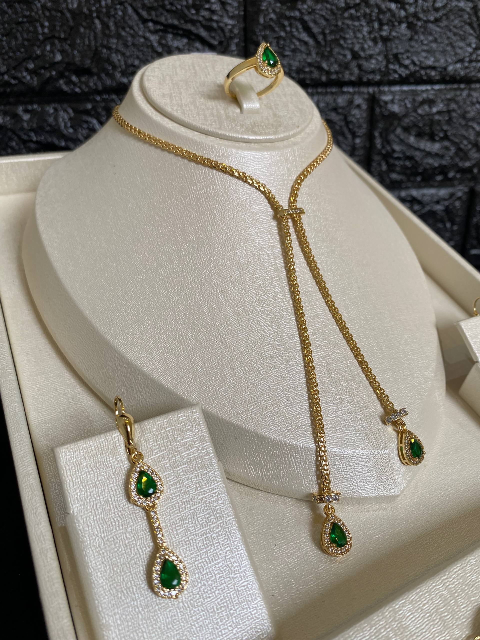 Parures Green Plaqué Or