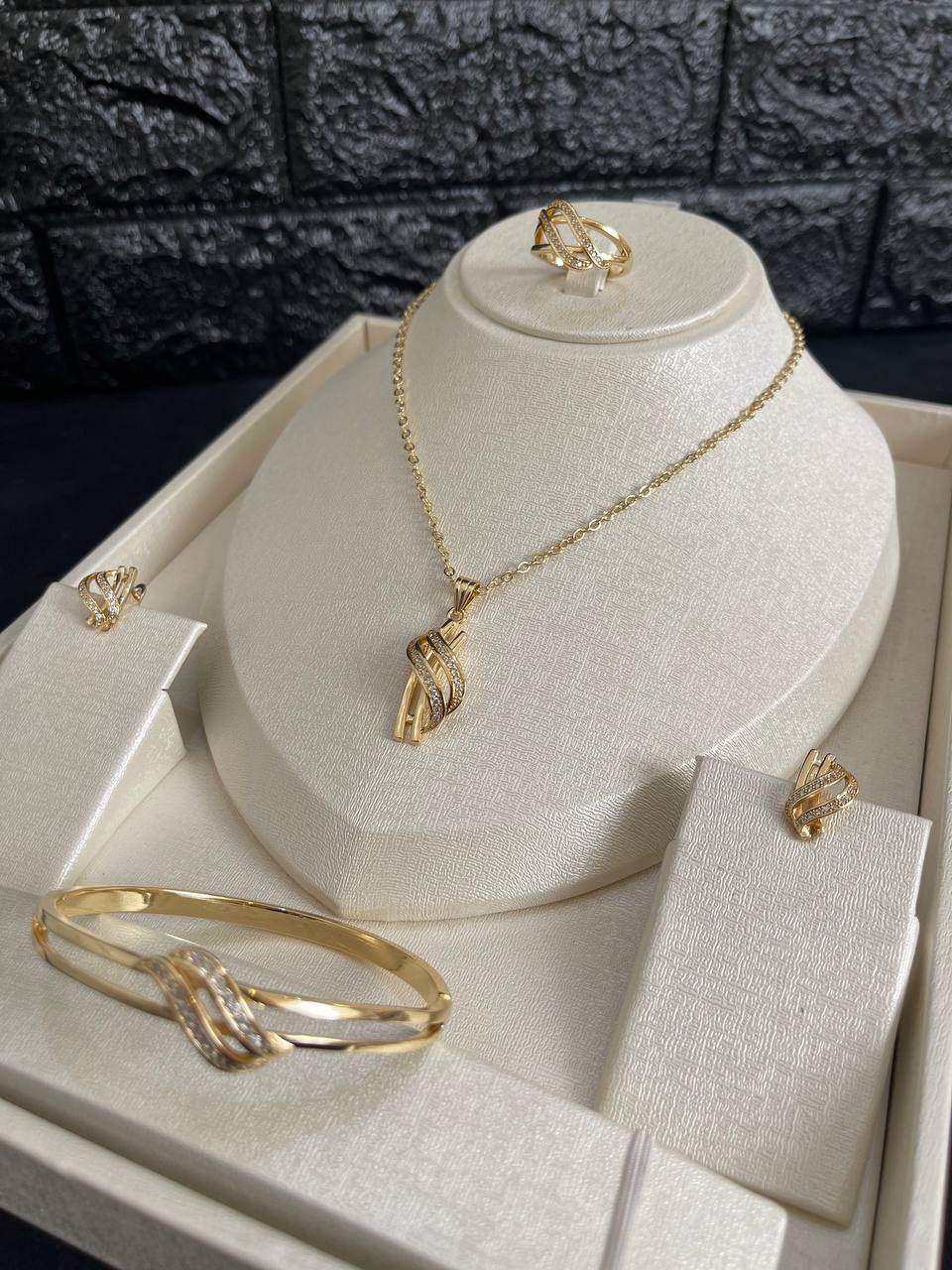 Parure Dayana Plaqué Or