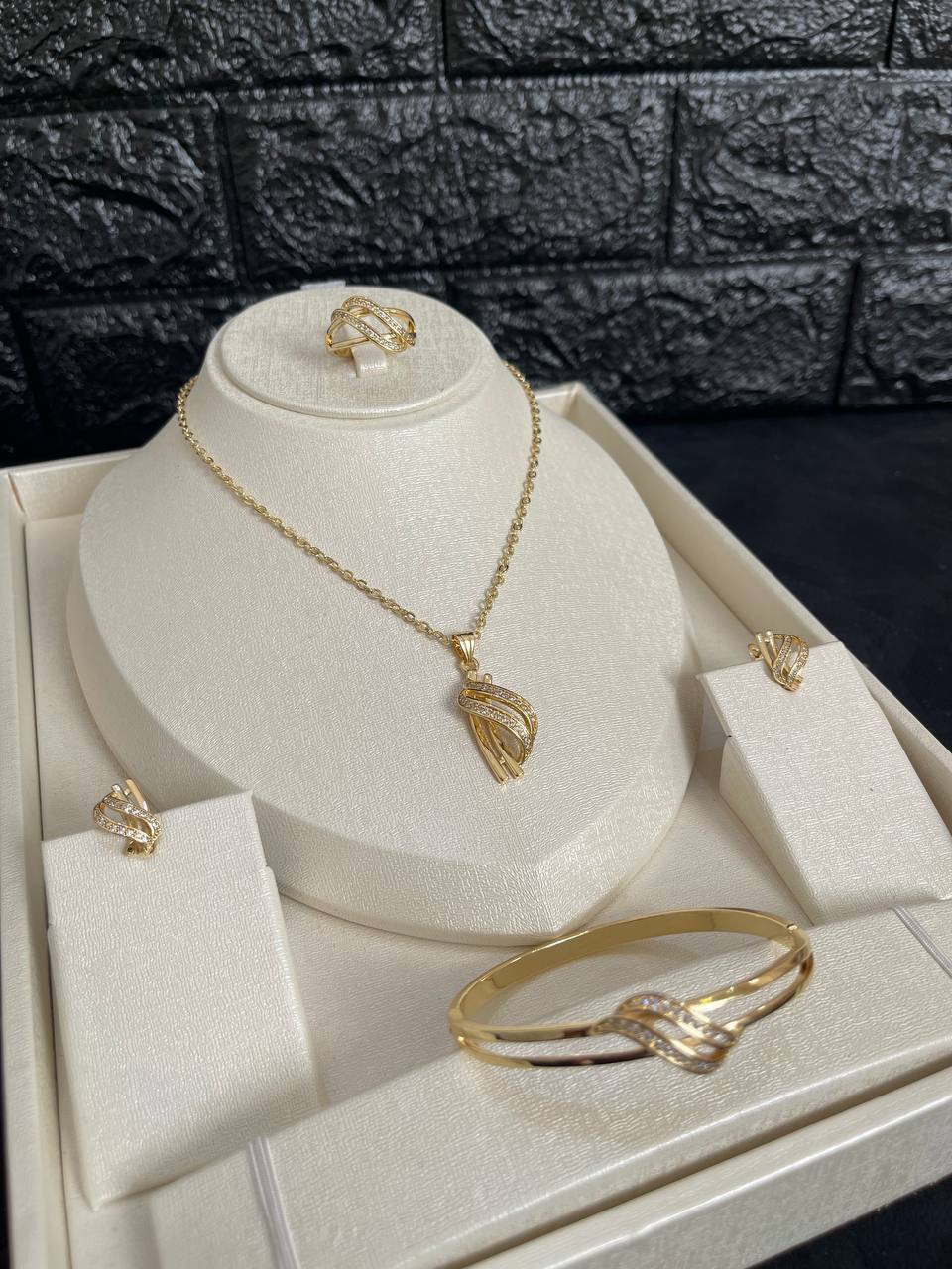 Parure Dayana Plaqué Or