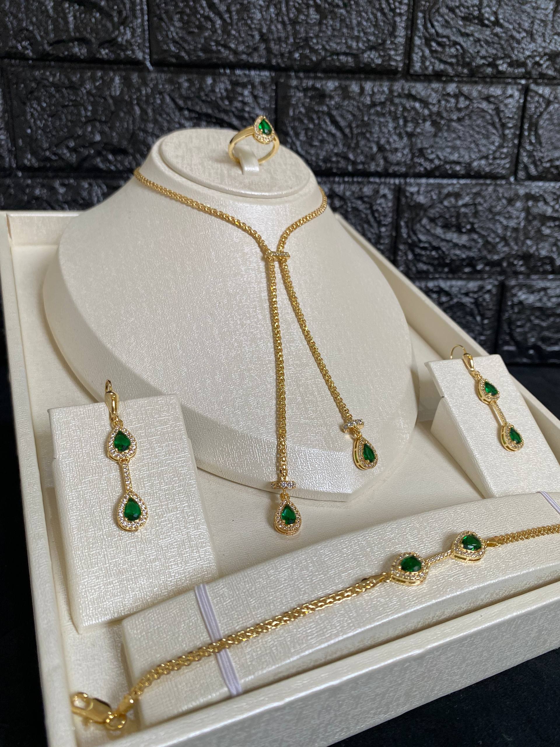 Parures Green Plaqué Or