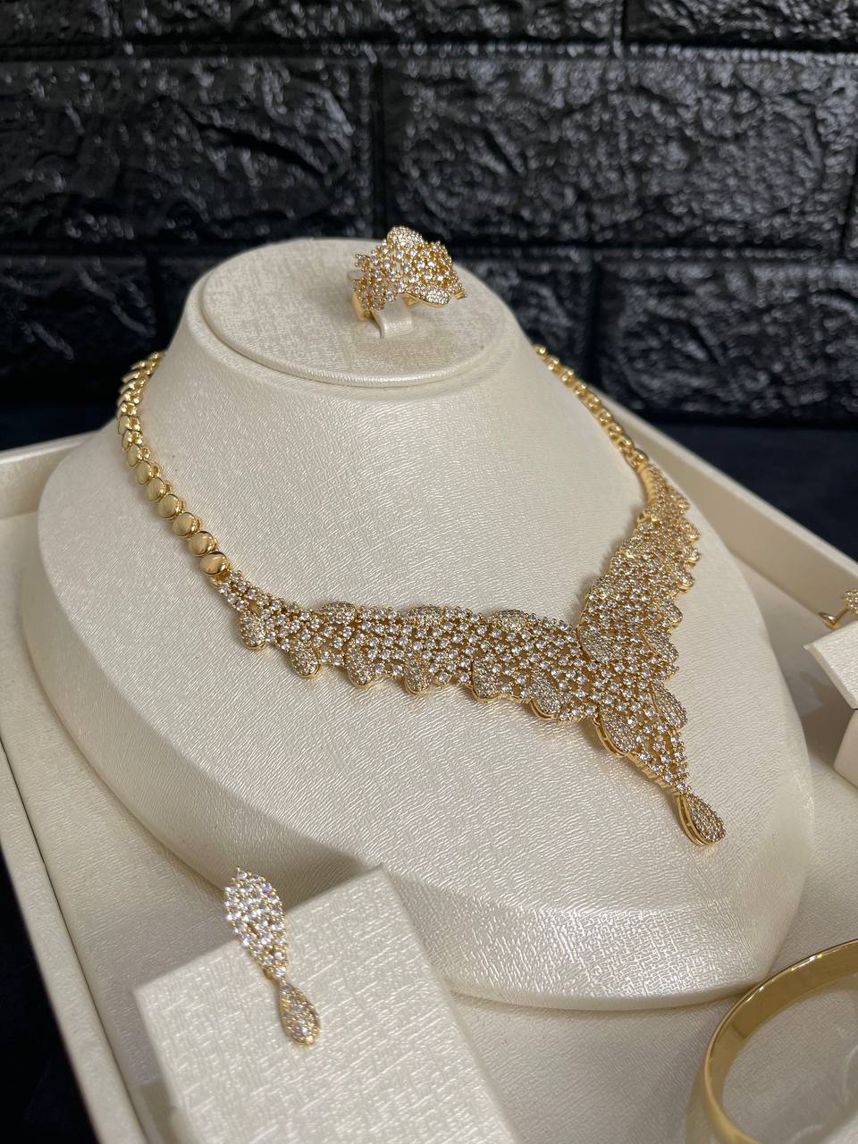 Parure Bride Plaqué Or