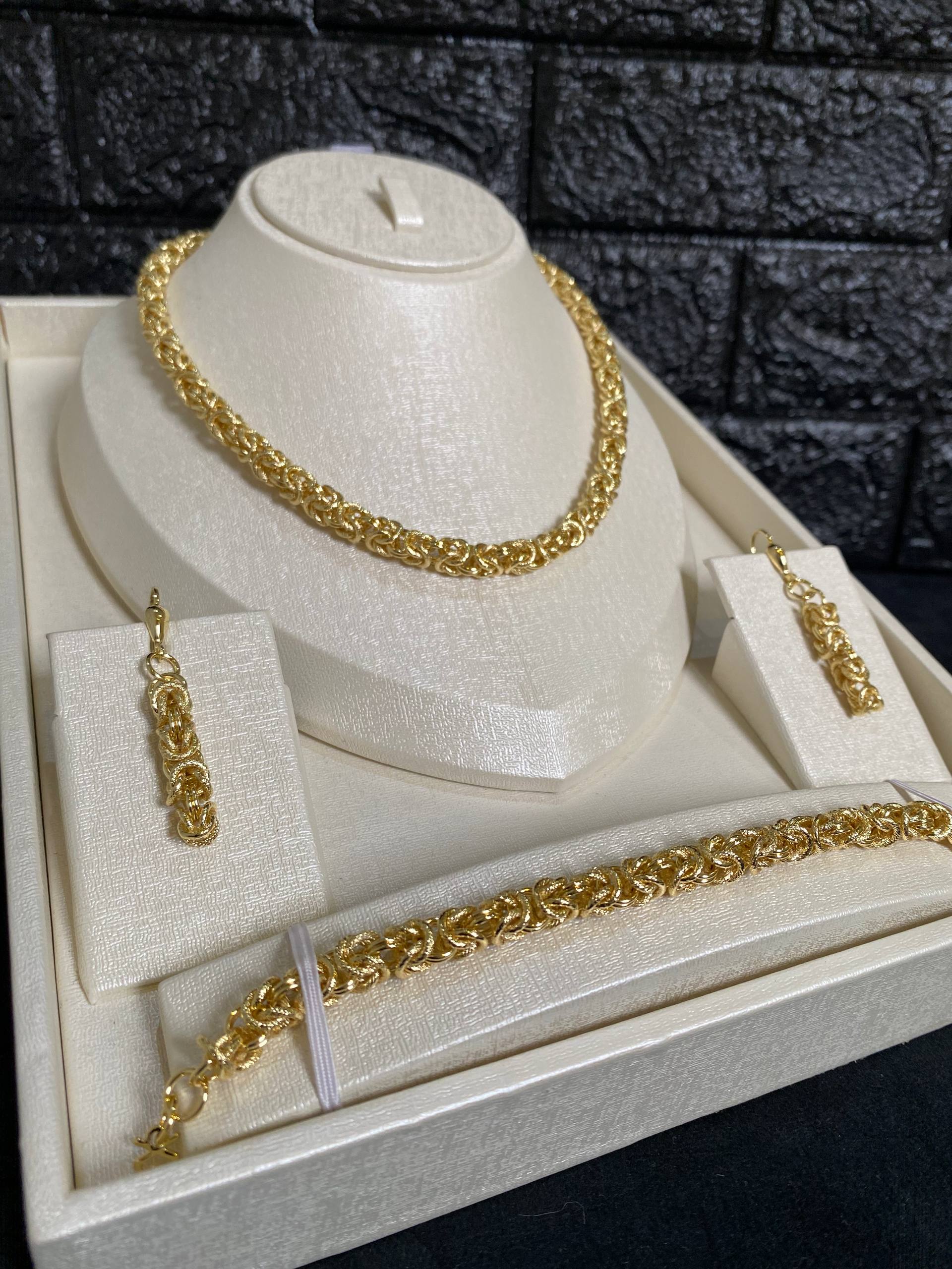 Parures Palmier NV Plaqué Or