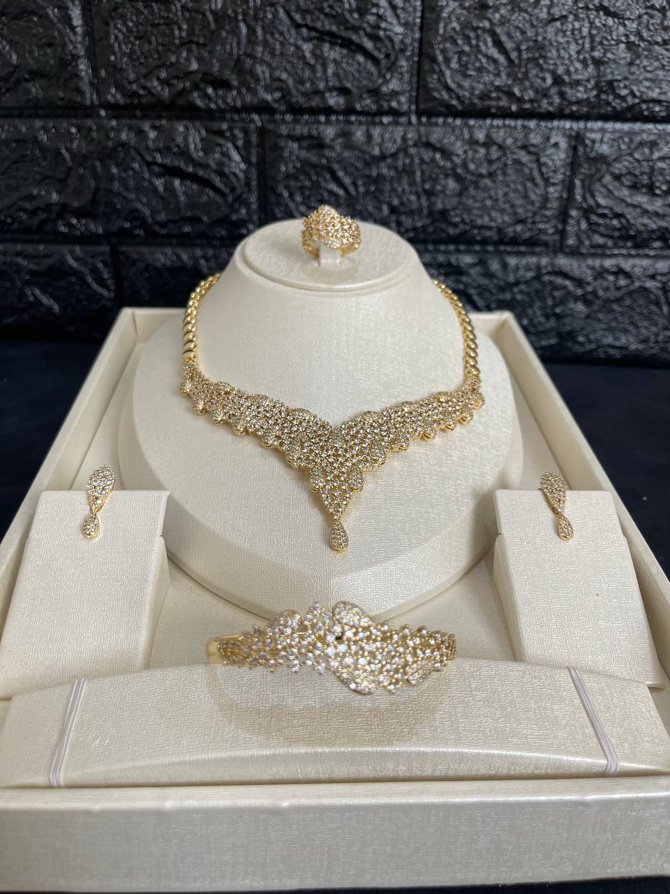 Parure Bride Plaqué Or