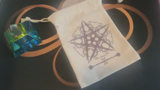 Pentagram Drawstring Pouch