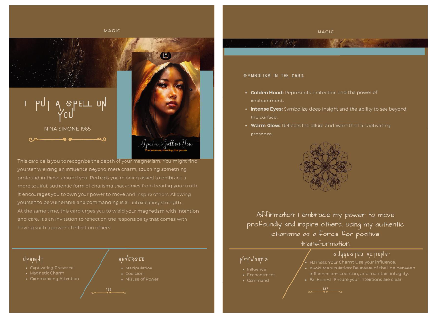Witchy Woman Oracle Guidebook