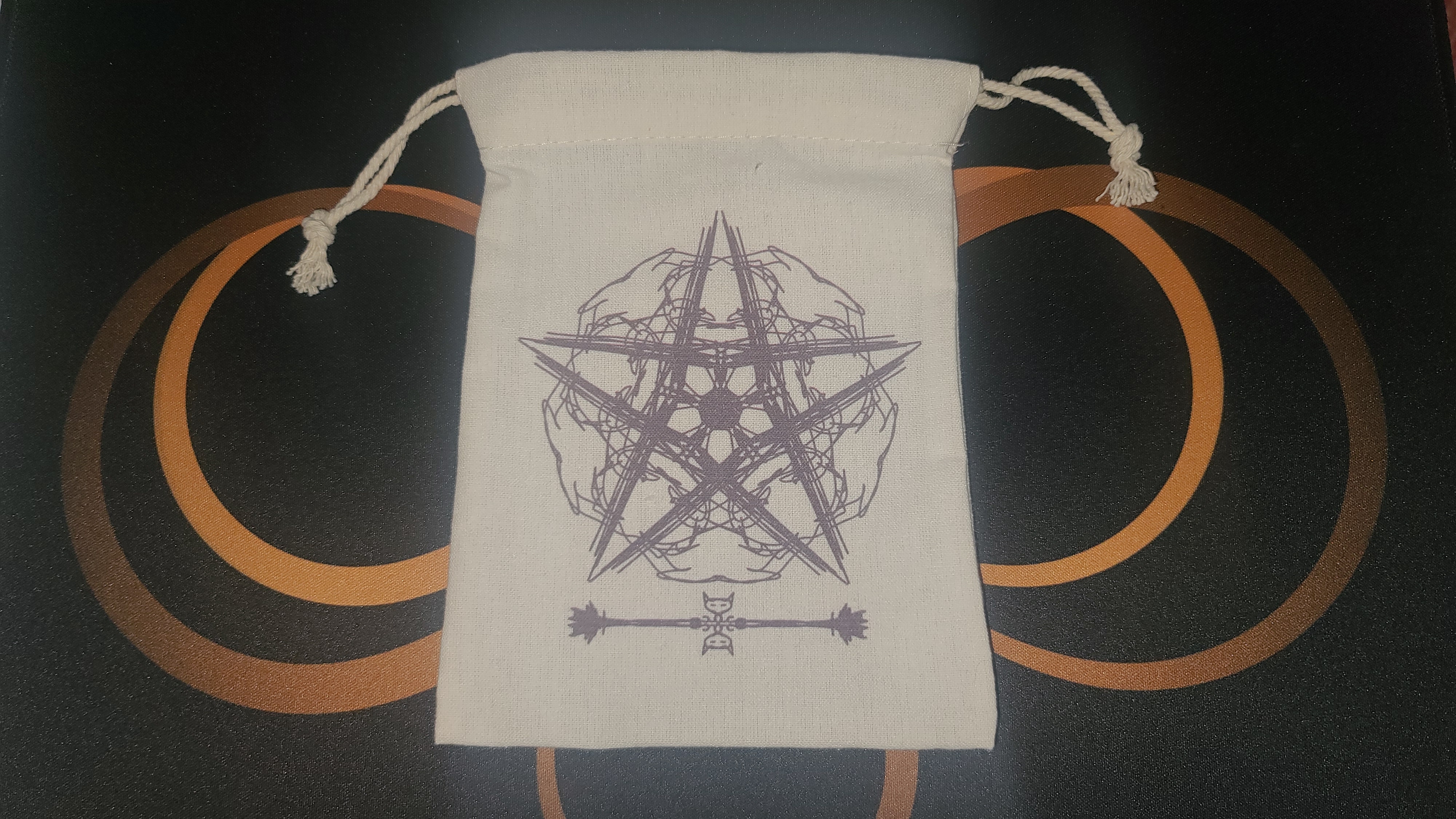 Pentagram Drawstring Pouch
