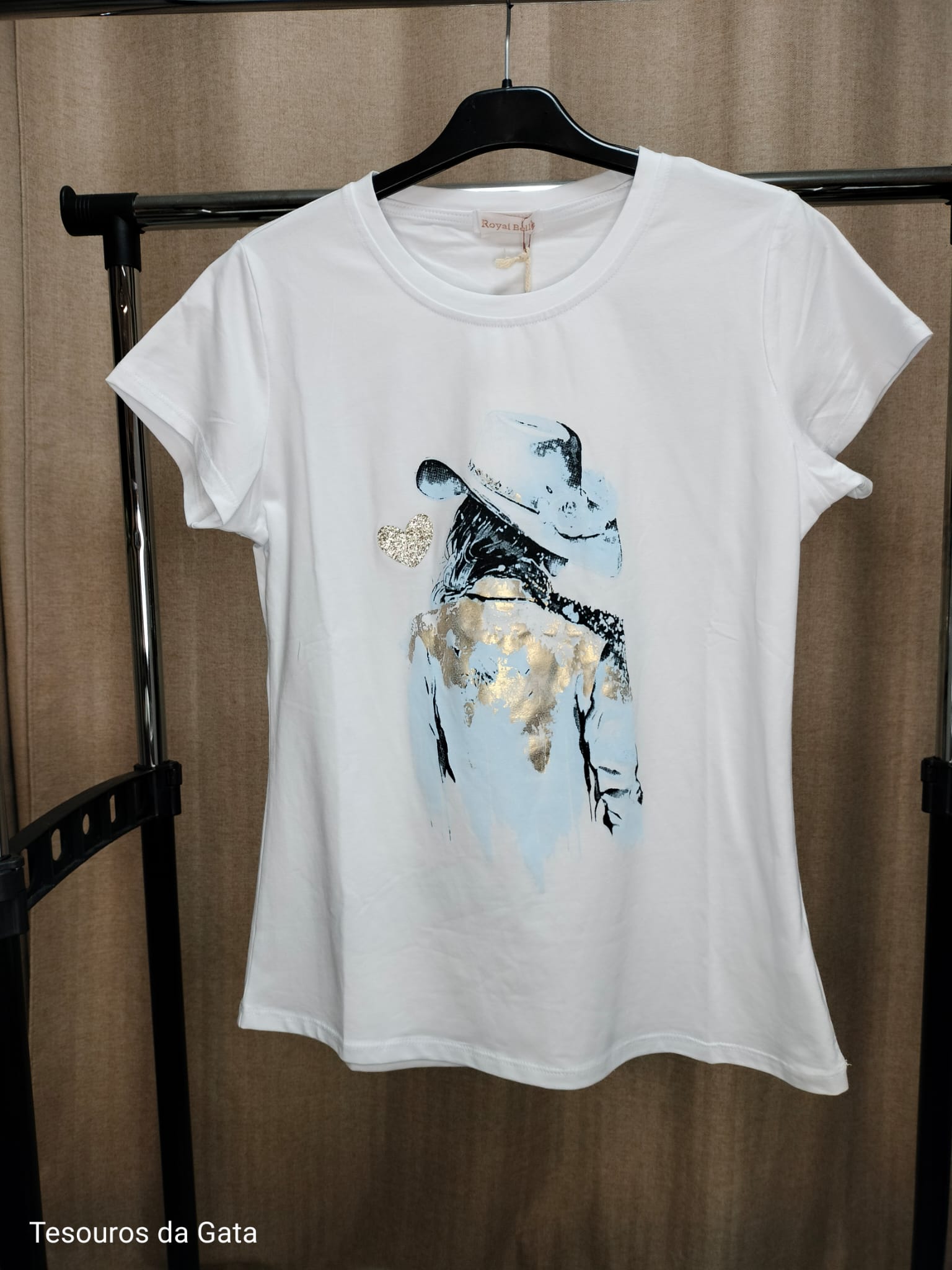 Camiseta feminina estampada