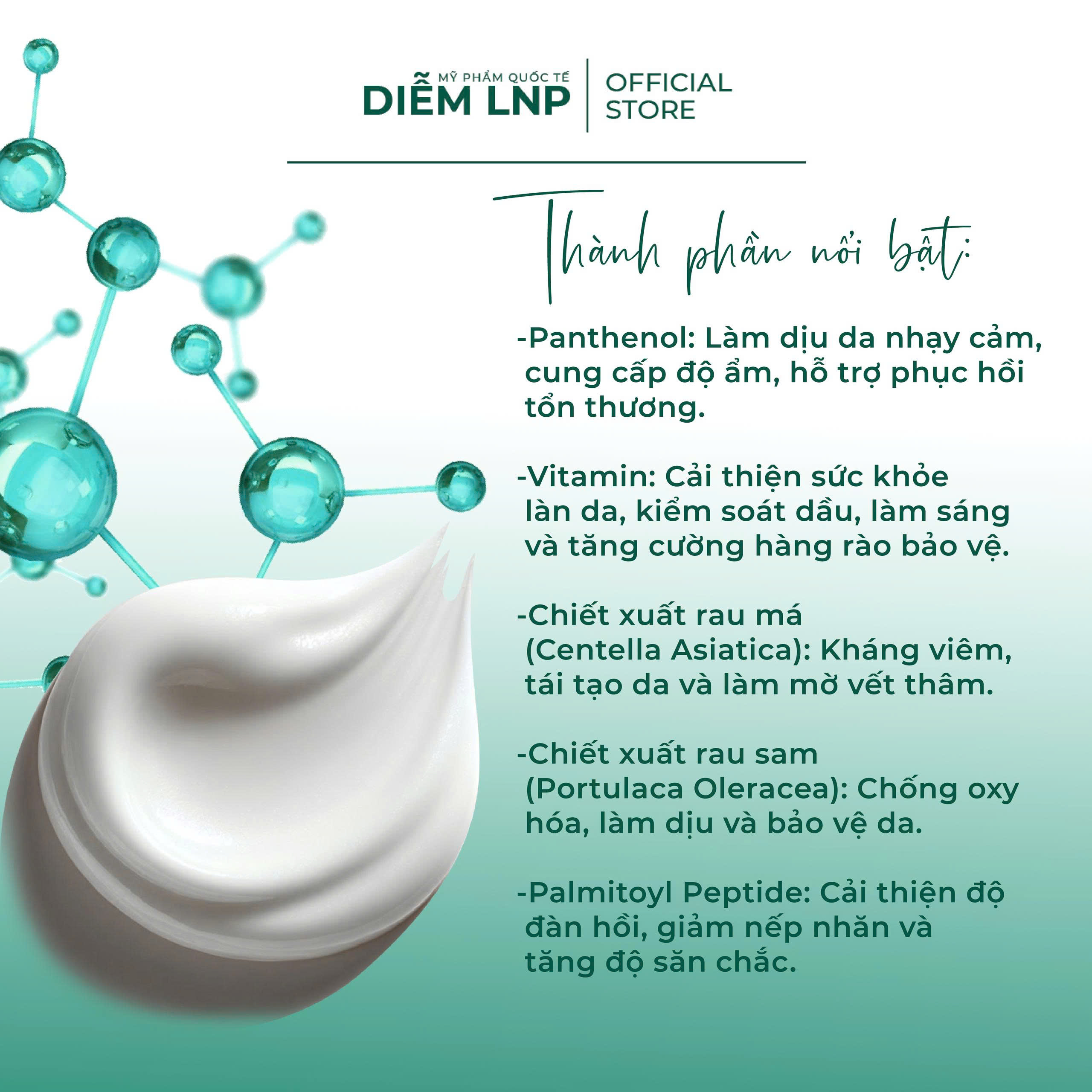 Kem Phục Hồi Da INKOBIO D4 Hàn Quốc 50ml- Làm Dịu, Chữa Lành Tự Nhiên, Dày Khoẻ, Căng Bóng Da