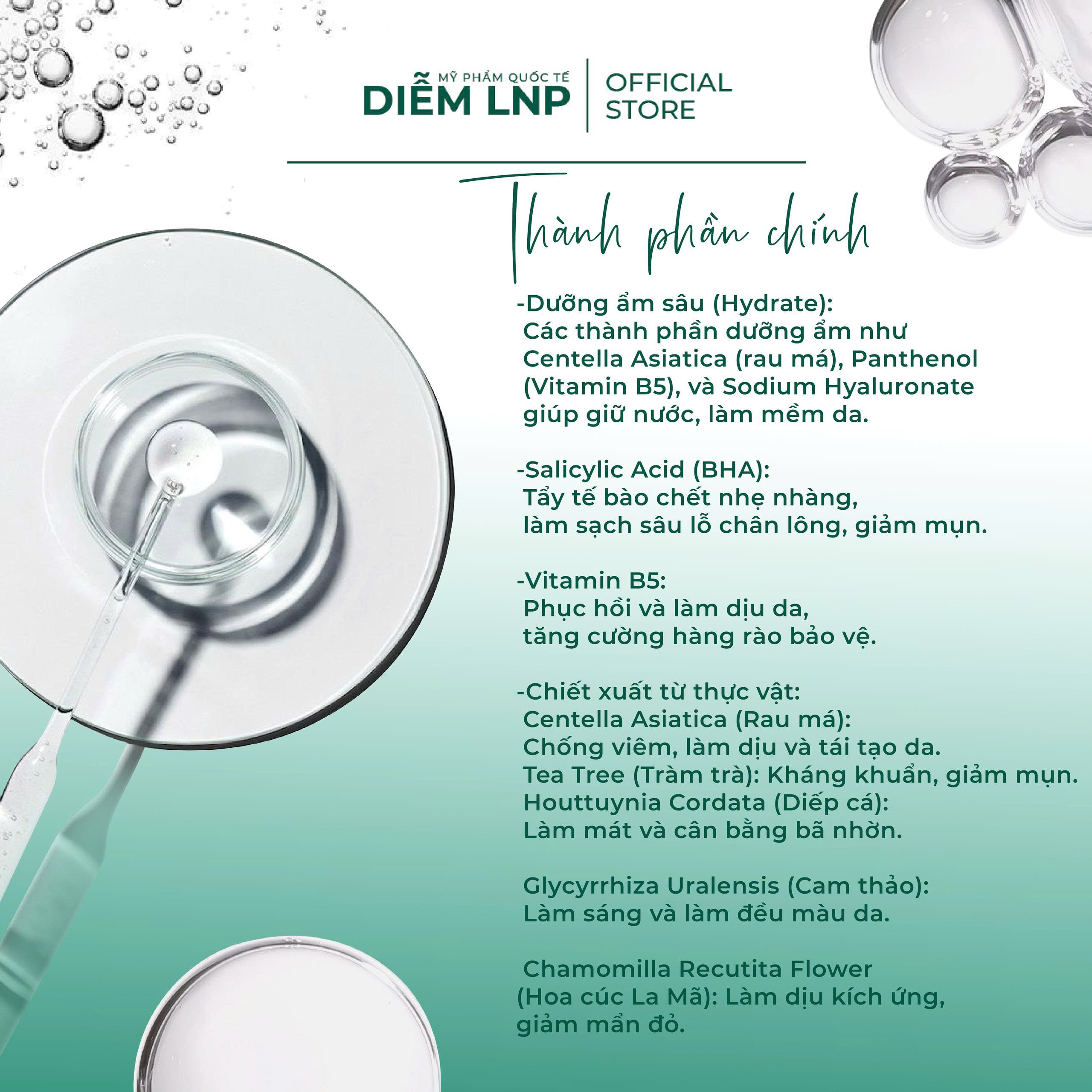 Toner INKOBIO D2 Hàn Quốc 150ml- Nước Cân Bằng Làm Dịu Da, Giảm Nhờn & Mụn, Cho Da Dầu Nhạy Cảm