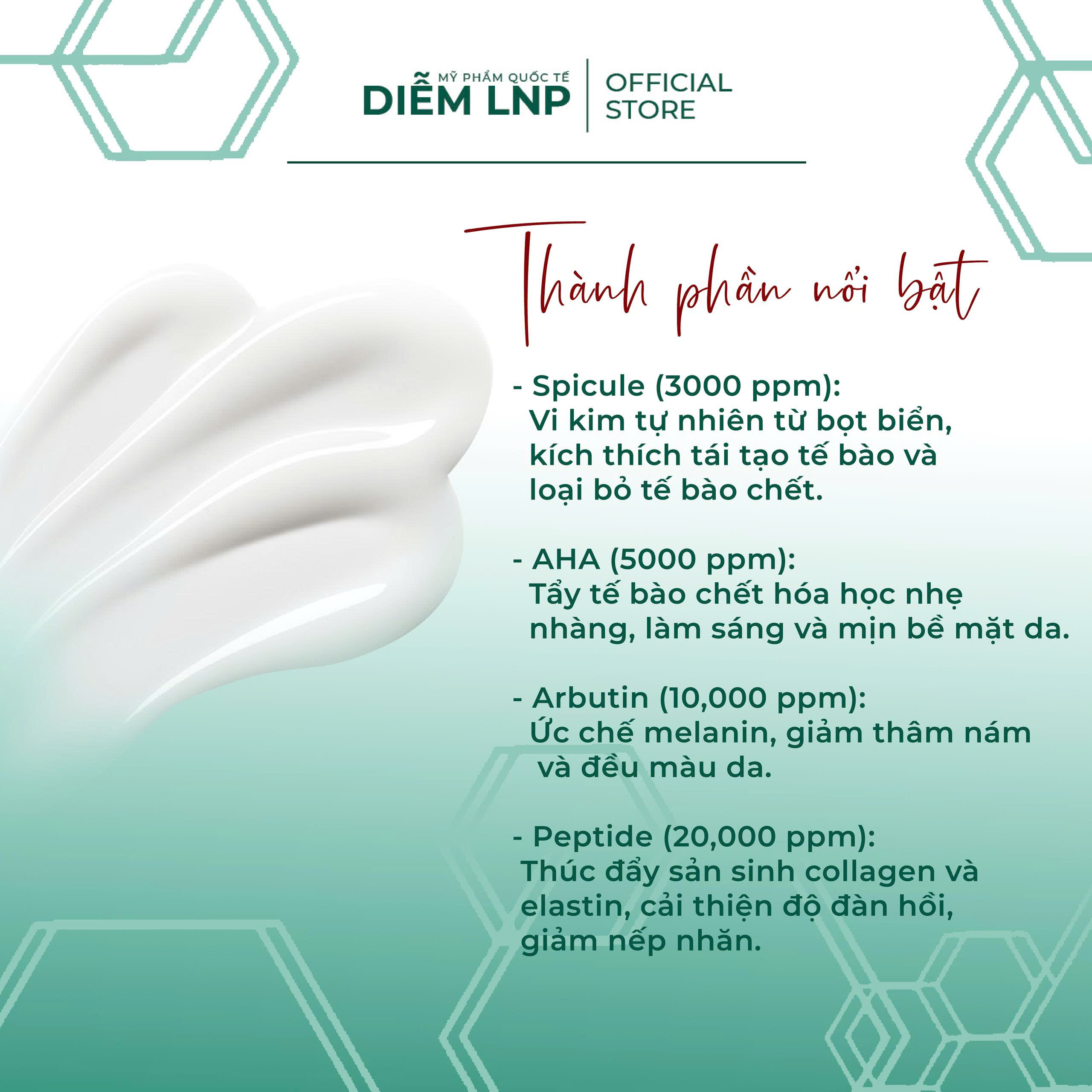 Kem Vi Kim INKOBIO D3 300 Shot Hàn Quốc 50ml- Trẻ Hoá Da, Căng Bóng, Mờ Nám, Giảm Mụn