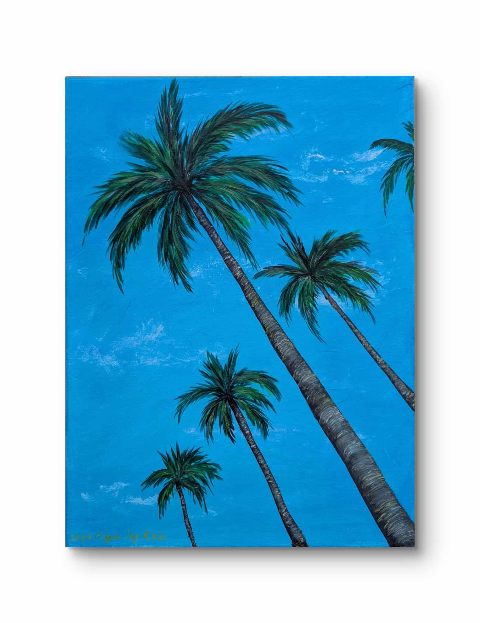 Palm Tree Canvas Painting