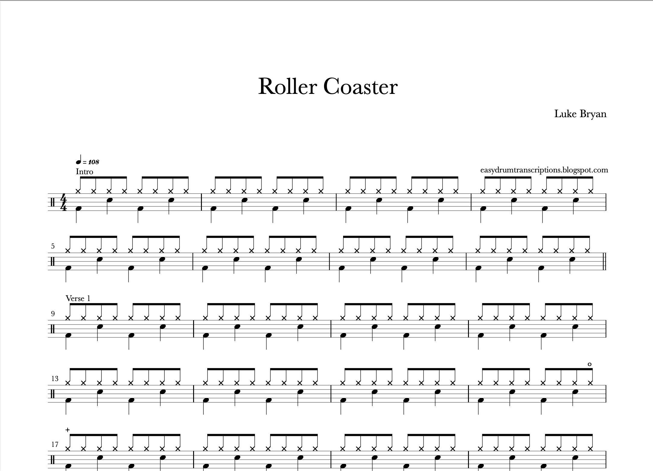 Luke Bryan - Roller Coaster 