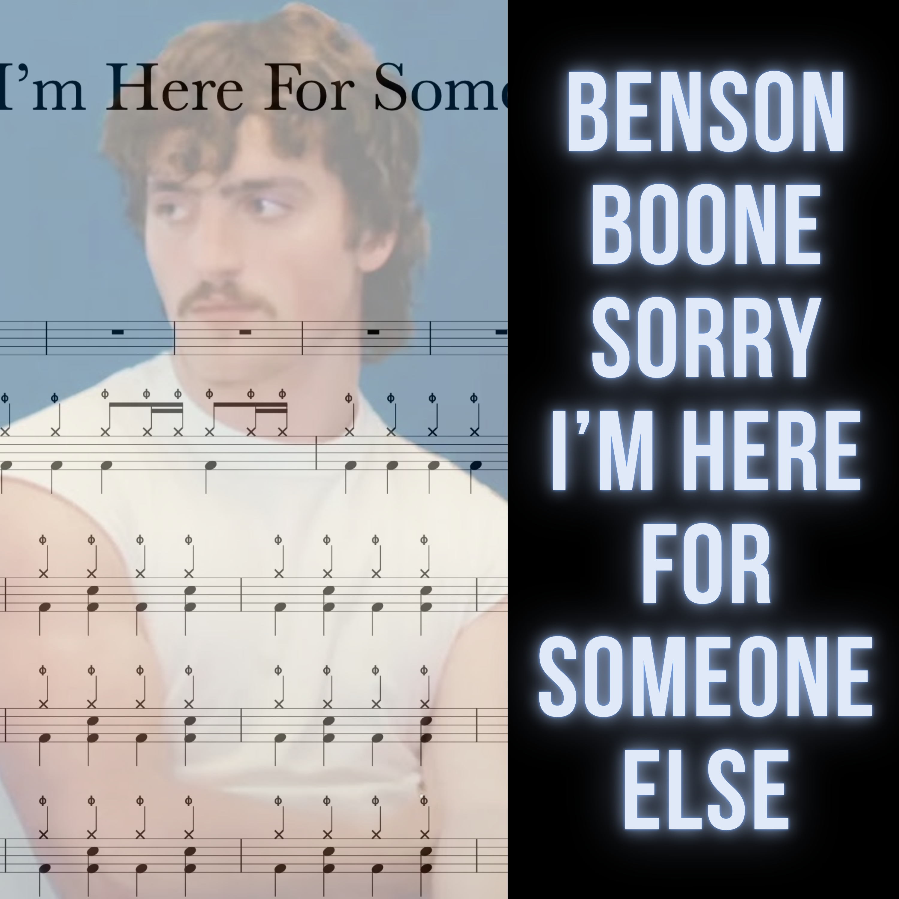 Benson Boone - Sorry I’m Here For Someone Else